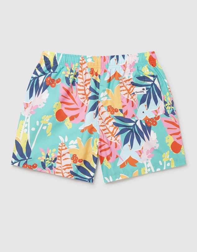Boardies - Boardies Miami Green Mid Length Swim Shorts