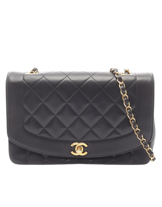 Pre-Loved by Azura Reborn - Pre-Loved Medium Lambskin Diana Flap