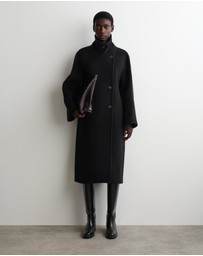 COS - Oversized Double-Breasted Wool Coat