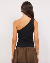 Calli - Emile One Shoulder Tank