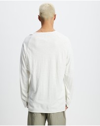 Surrounded By Ghosts - The Stannite Slub Cotton Long Sleeve T-Shirt