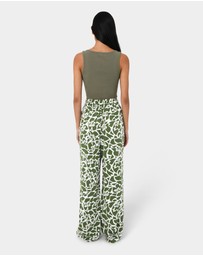Forcast - Devin Ribbed Singlet Top