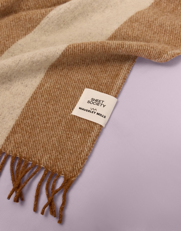 Sheet Society - Waverley Mills X Sheet Society Throw