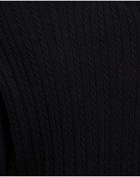 Lindsay Nicholas New York - V-Neck Cable Sweater