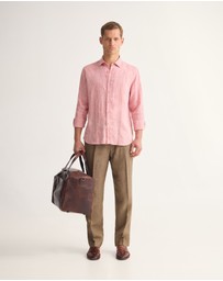 Oxford - Cooper Ls European Linen Shirt