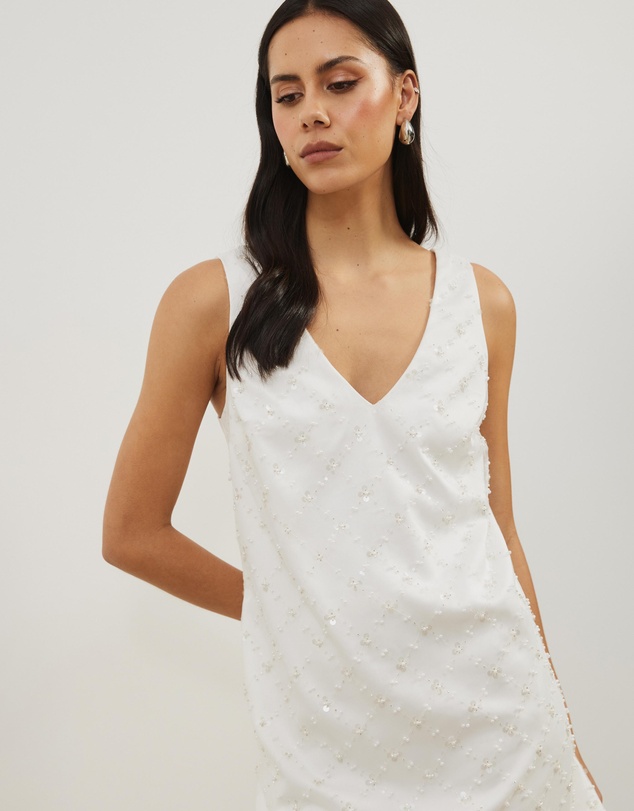 Atmos&Here - Anja Beaded Mini Dress