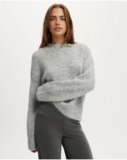 Cotton On - Luxe Crew Neck Sweater