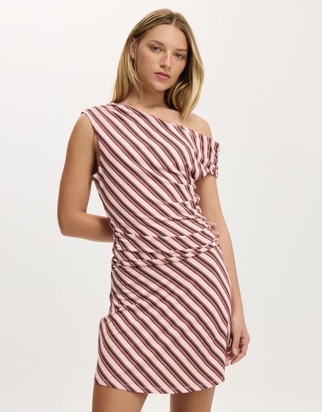 Cotton On - Sandy Asymmetric Mini Dress