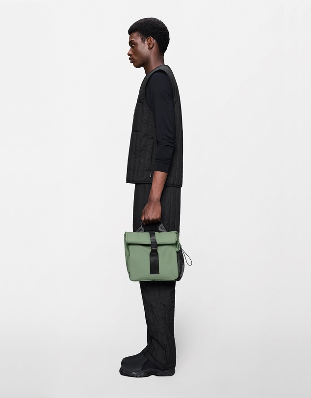 RAINS - Lunch Bag Large Black