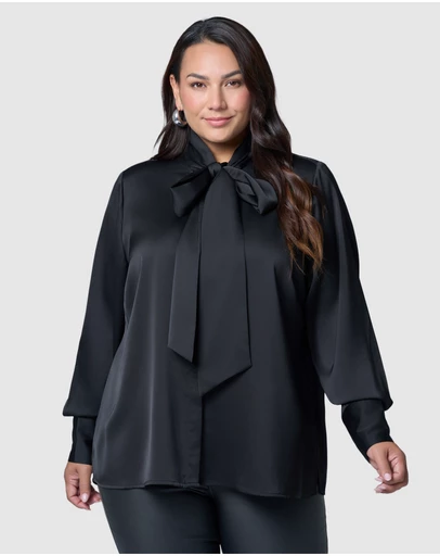 Pink Dusk by Curve Project - Savages Blouse
