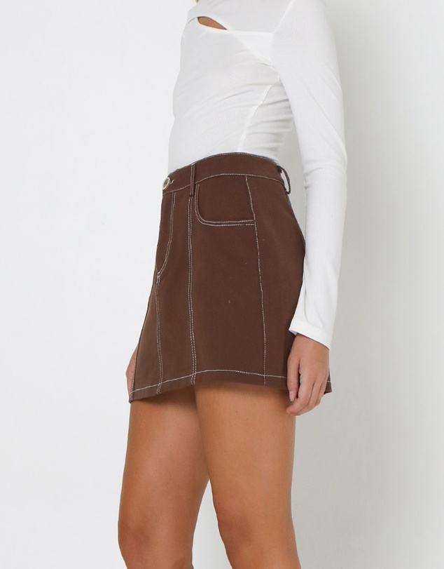 Lost in Lunar  - Artia Mini Skirt