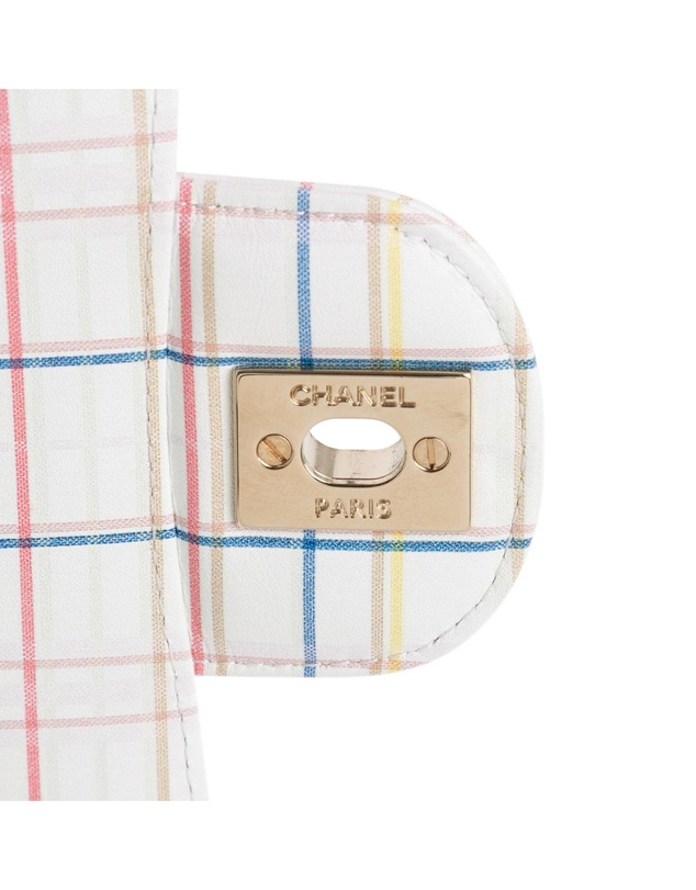 Pre-Loved by Azura Reborn - Pre-Loved Mini Rectangular Classic Printed Calfskin Single Flap