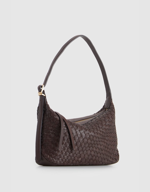 Evity - Kaia Weave Small Shoulder Bag