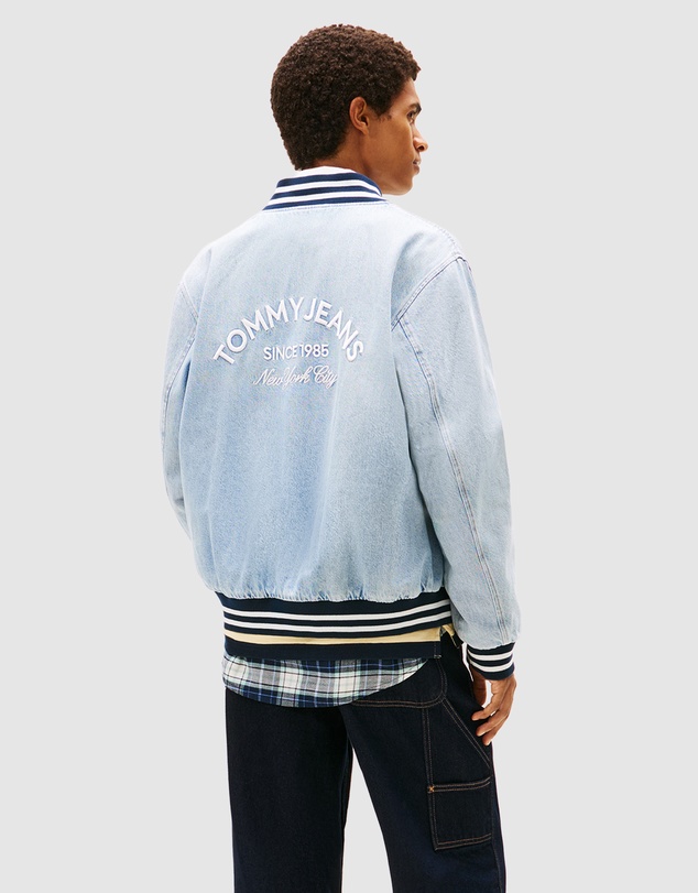 Tommy Jeans - Denim Hooded Bomber Jacket
