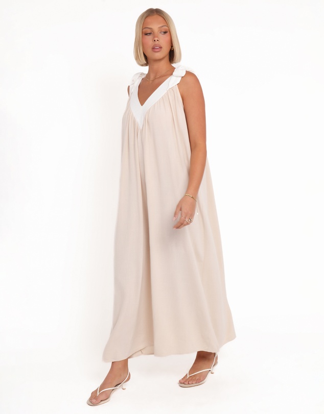 Petal & Pup - Dami Maxi Dress - Oatmeal