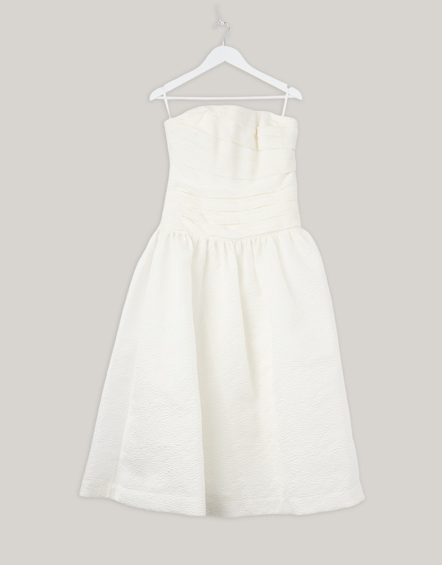 Revibe - Repaired Rachel Gilbert Sophia Strapless Dress - AU 3