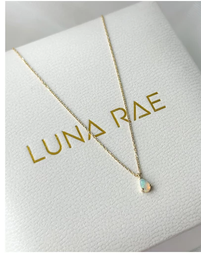 Luna Rae - Solid Gold - Venus Necklace