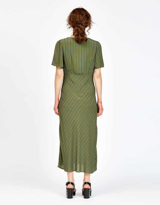 bul - Joey Dress Olive Stripe