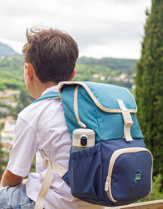 Monbento - Monbento MB The Kids Insulated Backpack Explorer - Blue Infinity