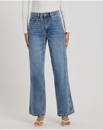 Atmos&Here - Charlize Wide Leg Jeans