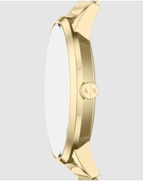 Armani Exchange - Gold Tone Analogue Watch