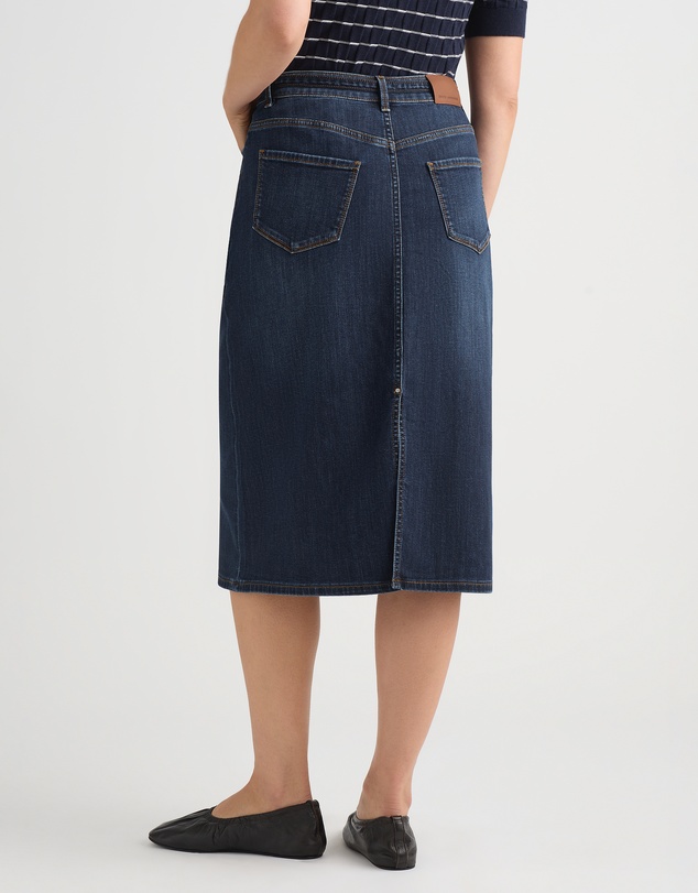 David Lawrence - Immare Denim Pencil Skirt