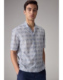 NEXT - Broderie Short Sleeve Shirt