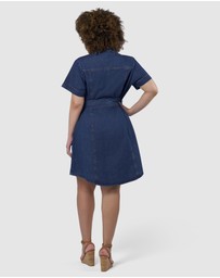 Indigo Tonic - Tia Chambray Mini Shirt Dress