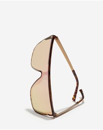 Hawkers Co - HAWKERS WEED Sunglasses for Men and Women - UV400 - Mask Sunglasses