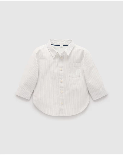 Purebaby - Classic Shirt - Babies-Kids
