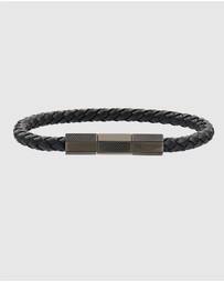 Aston Martin - TKS Gun and Black Braided Leather Bracelet