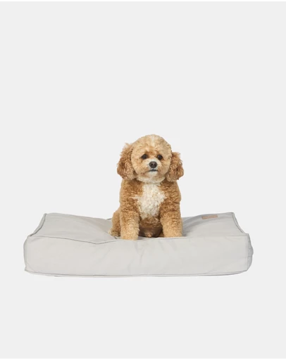 Mog & Bone - Classic Cushion Dog Bed - Grey