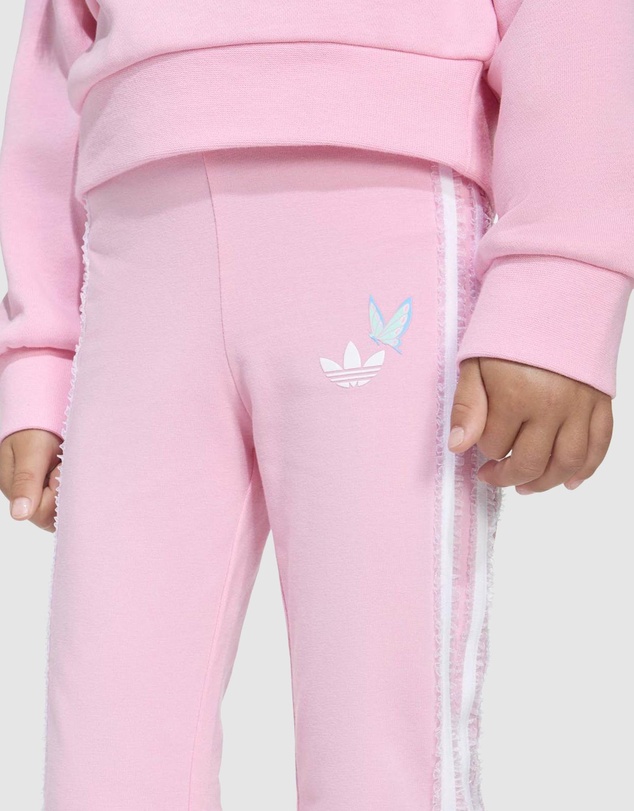 adidas Originals - adidas x Disney Crew Flared Leggings Set - Babies-Kids