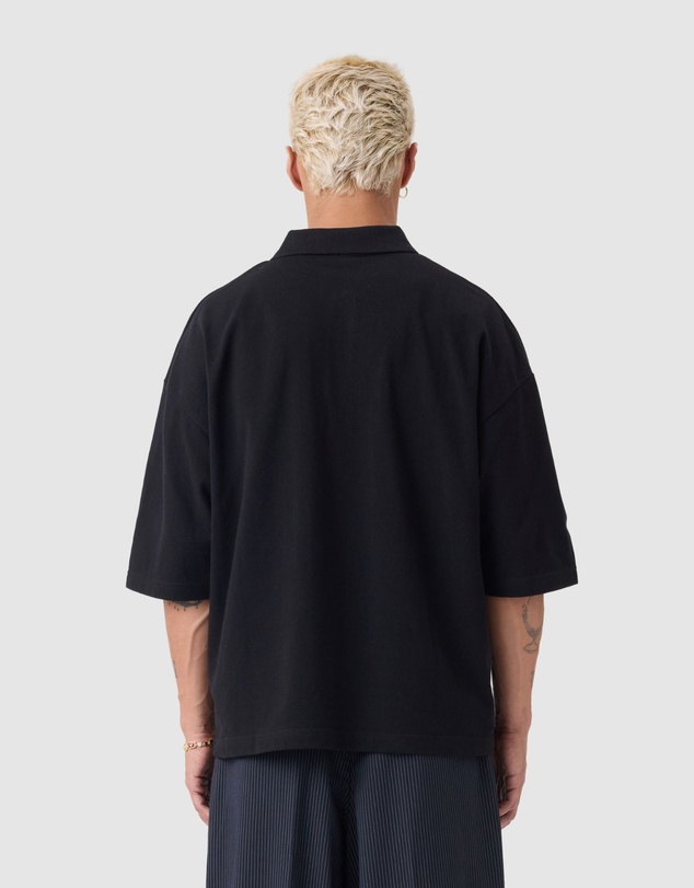Zanerobe - Box Crop Polo Black