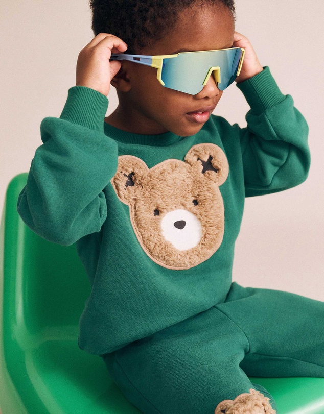 Huxbaby - Furry Huxbear Sweatshirt - Babies-Kids