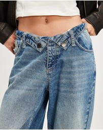 THE TALES - The Tales Rolled Waist Denim jean