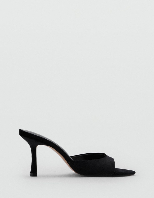 M.N.G - Velvet Pointed Heels