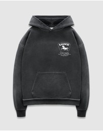 Duke + Dexter - DR Sponsors Washed Grey Hoodie