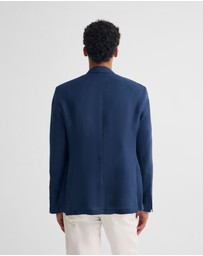 Oxford - 3 Button Linen Milton Blazer
