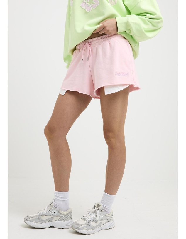 Subtitled - Aloha Cropped Fleece Shorts
