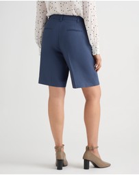 David Lawrence - Chaya Linen Blend Shorts