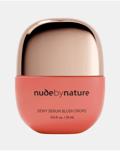 Nude by Nature - Dewy Serum Blush Drops 03 Peach Crush