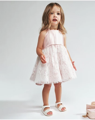 Bardot Junior - Elizabeth Lace Trim Dress - Kids