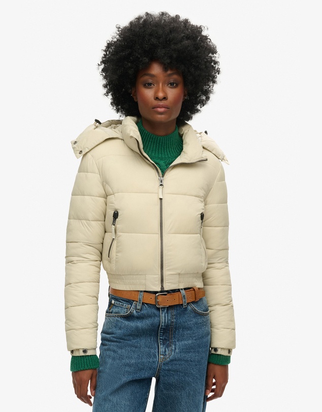 Superdry - Crop Hooded Fuji