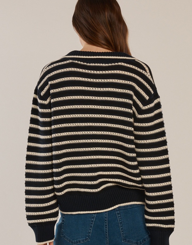 Betty Basics - Aberdeen Polo Knit Sweater