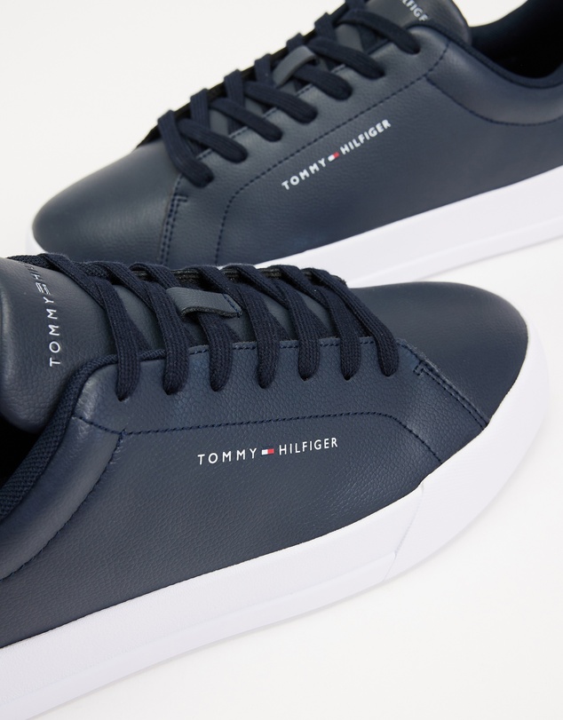 Tommy Hilfiger - Court Leather Detail Sneakers - Men's