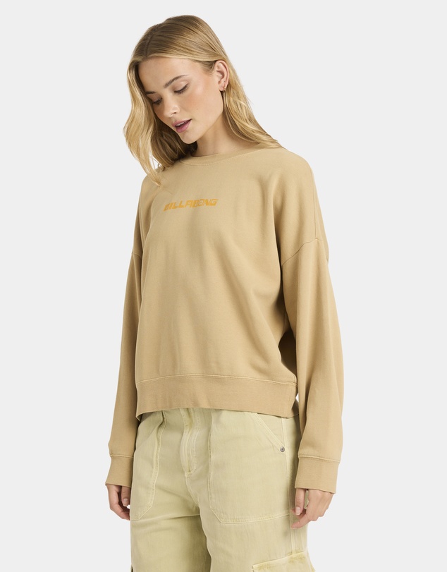 Billabong - Womens Echo Crew Neck Fleece Top