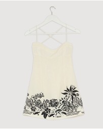 Revibe - Repaired Hansen & Gretel Opal Embellished Mini Dress - AU 10