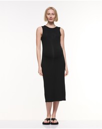 Soon Maternity - Base Soft Rib Tank Dress