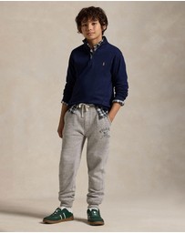 Polo Ralph Lauren - Cotton Interlock Quarter-Zip Pullover - ICONIC EXCLUSIVE - Teens